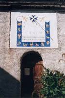 Le cadran du temple à Fontgillarde